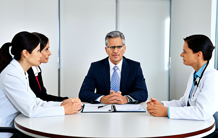 보건의료행정사와 학위와의 연계성 - Healthcare Management Strategist**

A professional healthcare administrator, fully clothed in a mode...